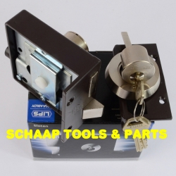 Veiligheidsoplegslot verstelbare buitencilinder 48-61mm SKG** draairichting 2 Hollands links | 1754VS-2